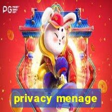 privacy menage